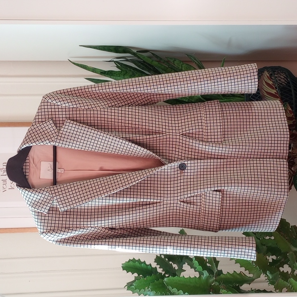 Joie Checkered Blazer